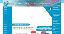 Desktop Screenshot of editionsoasis.com